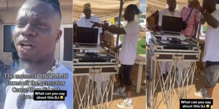 Drama as DJ stops music after being denied food at event