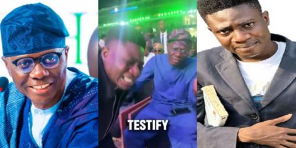 Pastor Remote turns boxing night into comedy with Sanwo-Olu