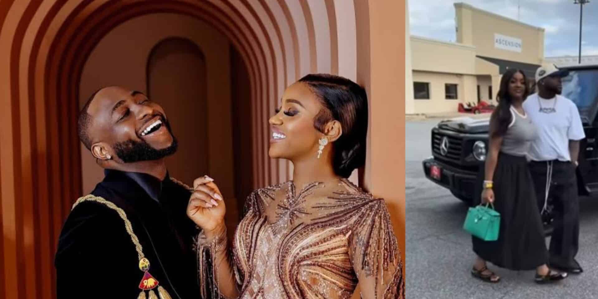 Davido And Chioma melt hearts with romantic dance on private jet