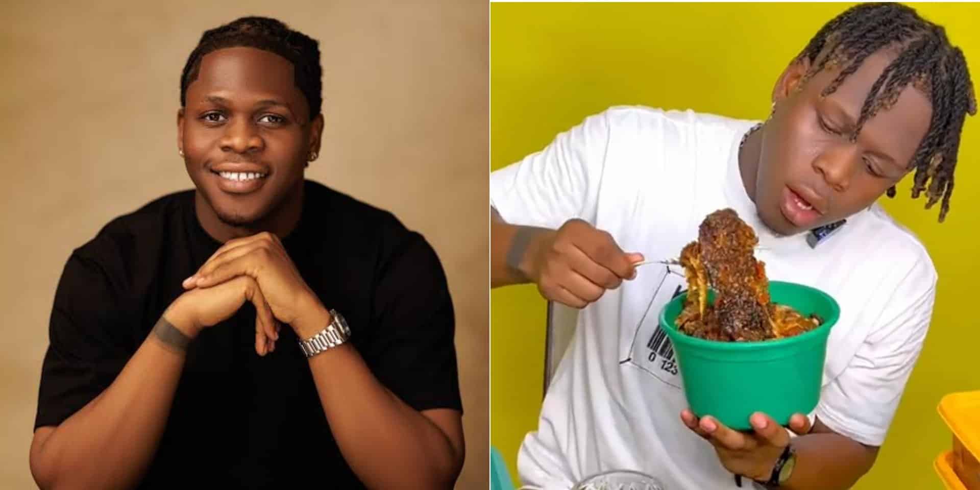 Asherkine explains why he stopped making binge-eating content as he warns others