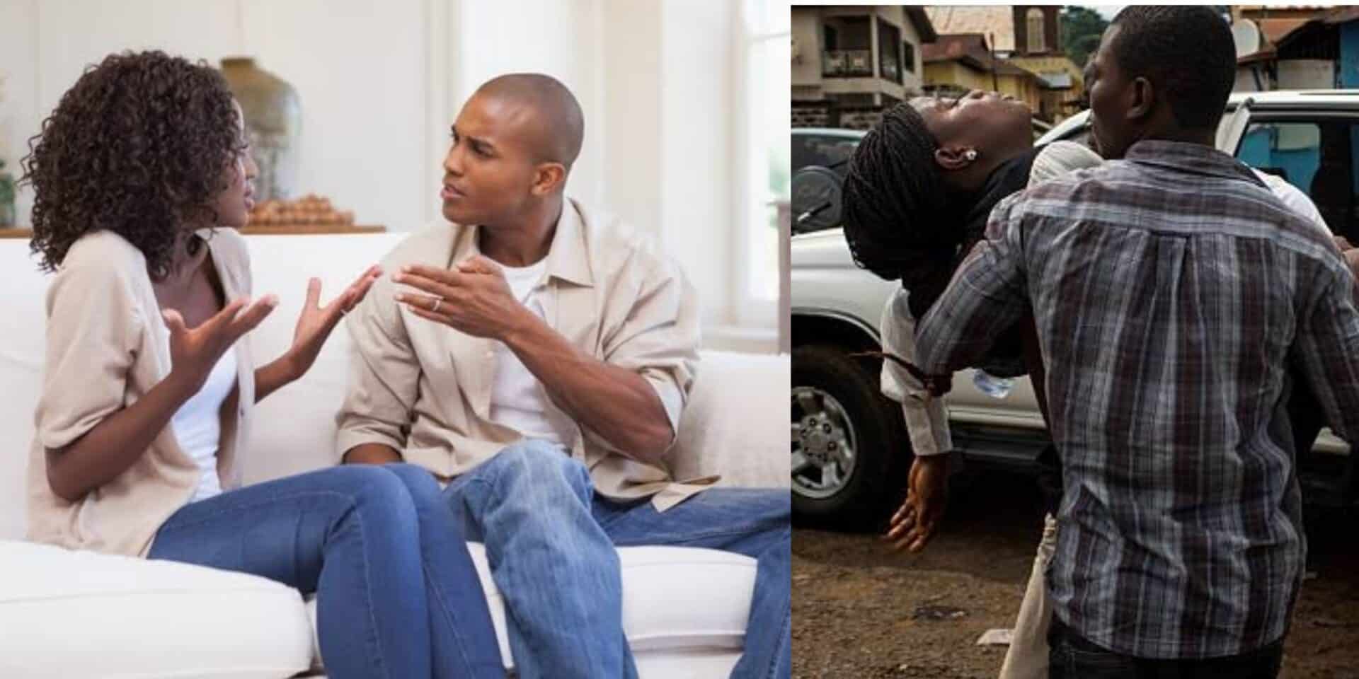 Wife faints after husband insists on divorce