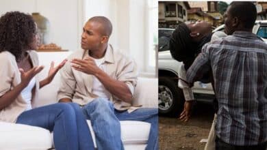 Wife faints after husband insists on divorce