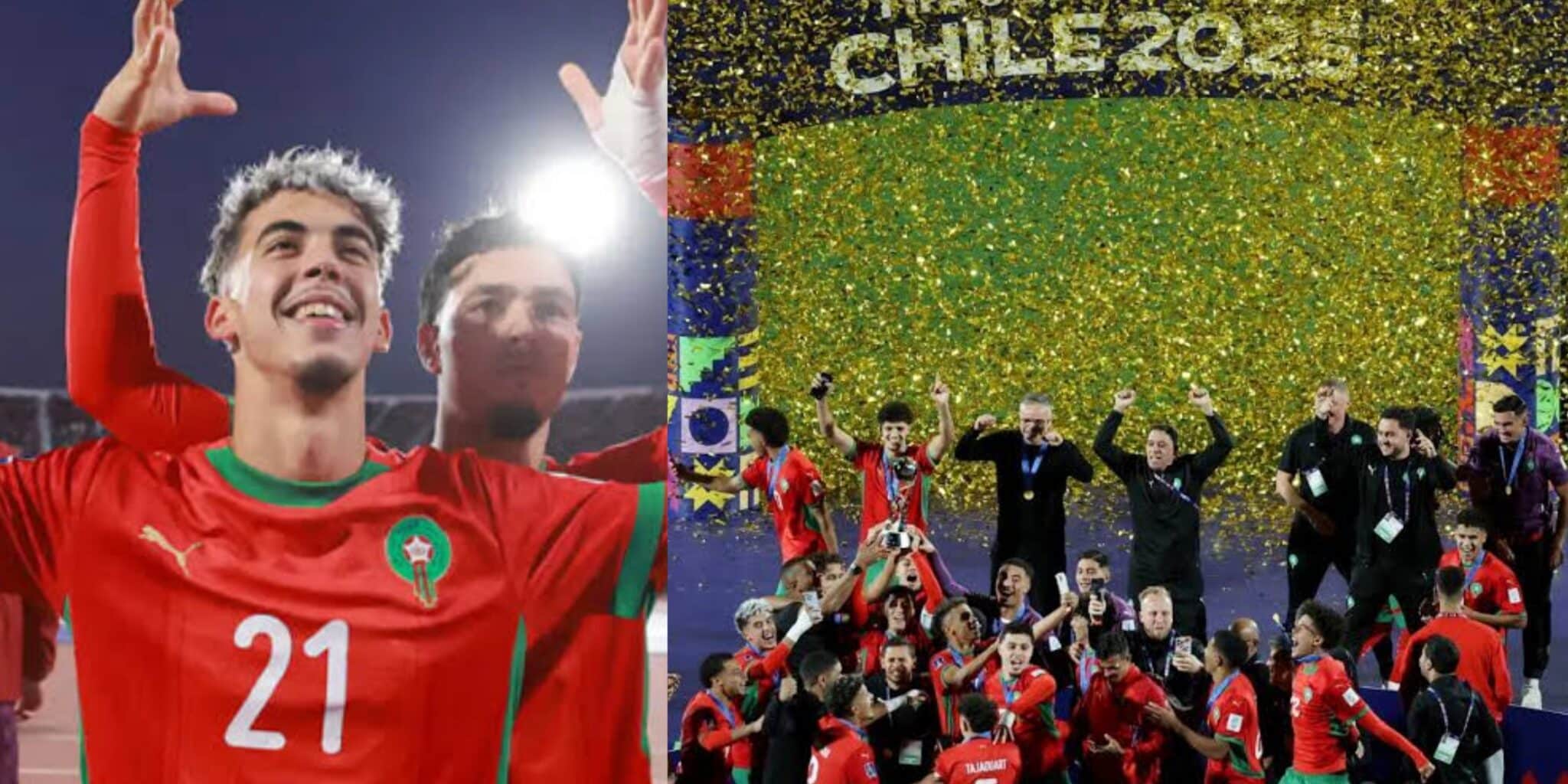 Morocco crowned FIFA U-20 world cup champions after stunning win over Argentina