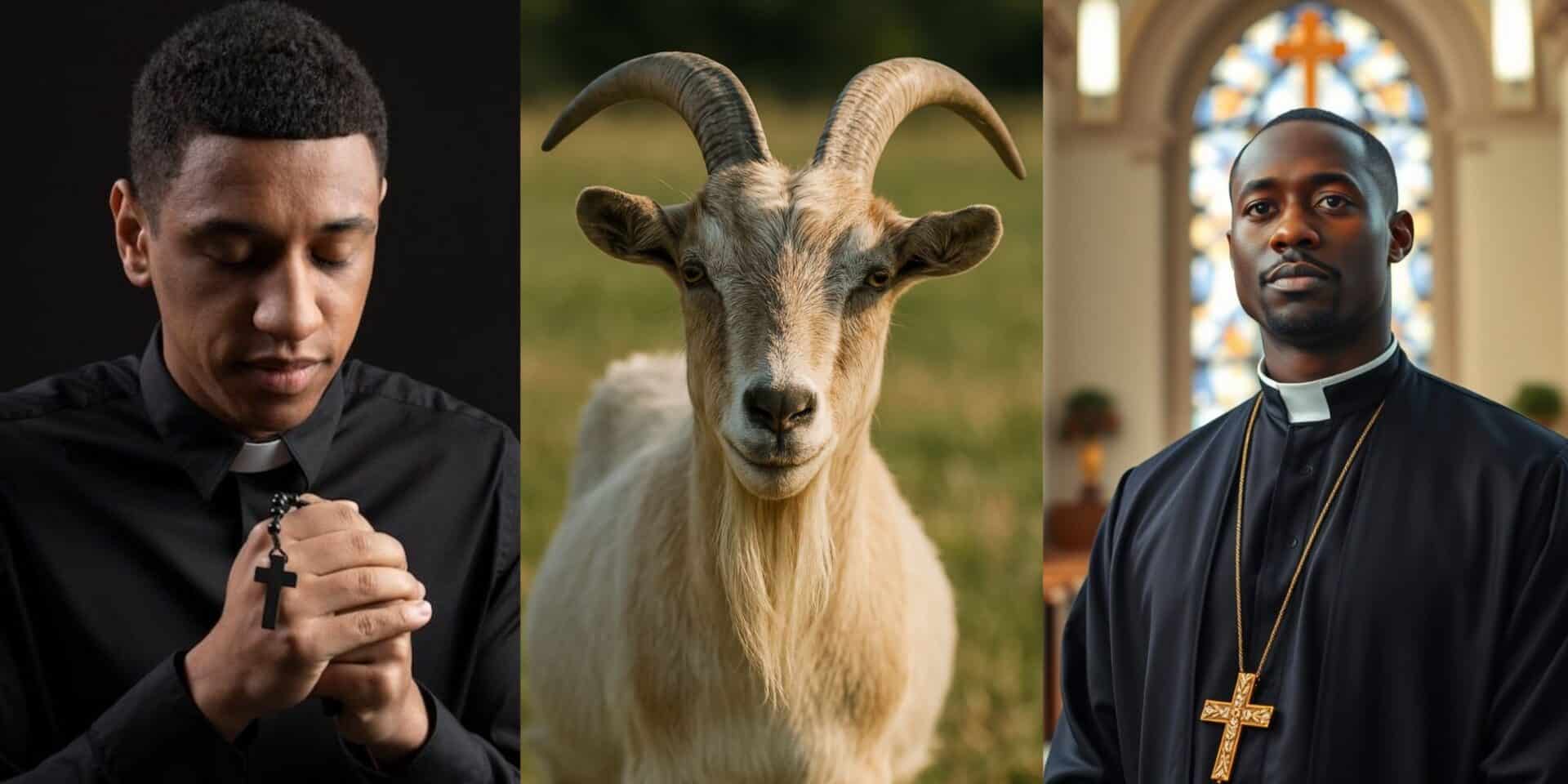 Pastor sparks reactions after burning goat during church ritual
