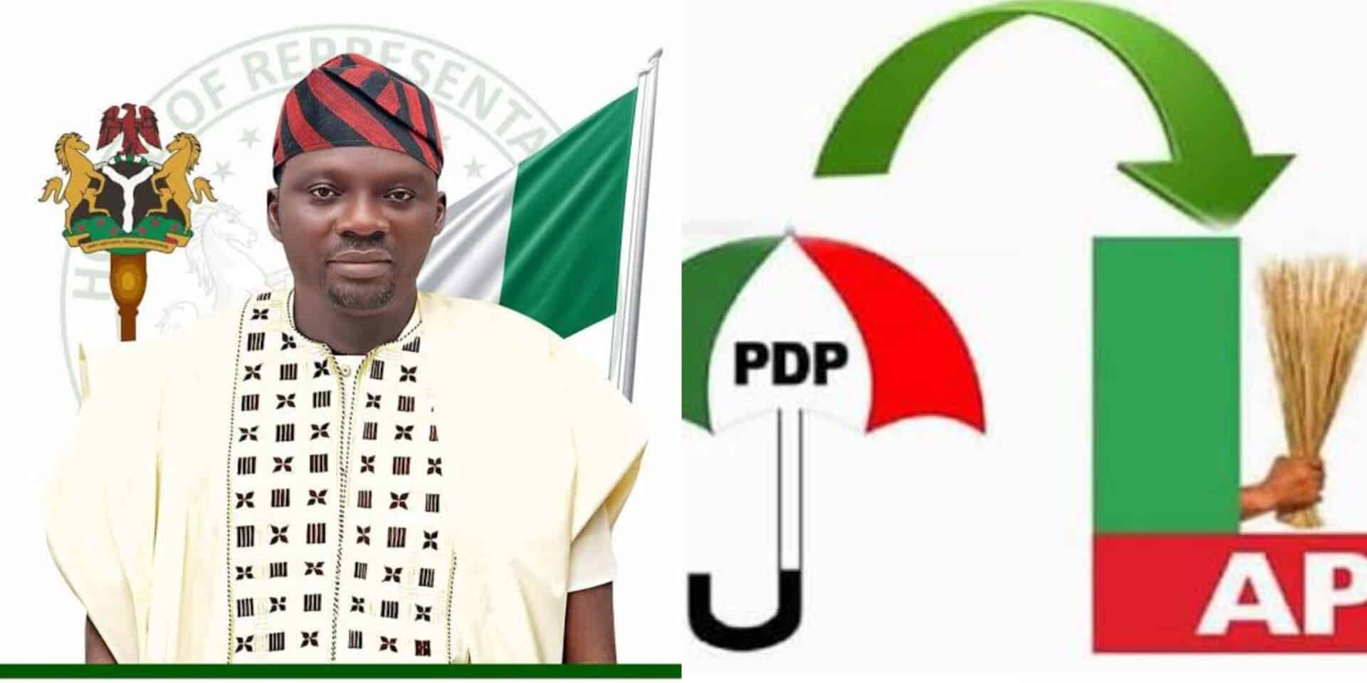 Benue lawmaker Ojema Ojotu defects from PDP to APC