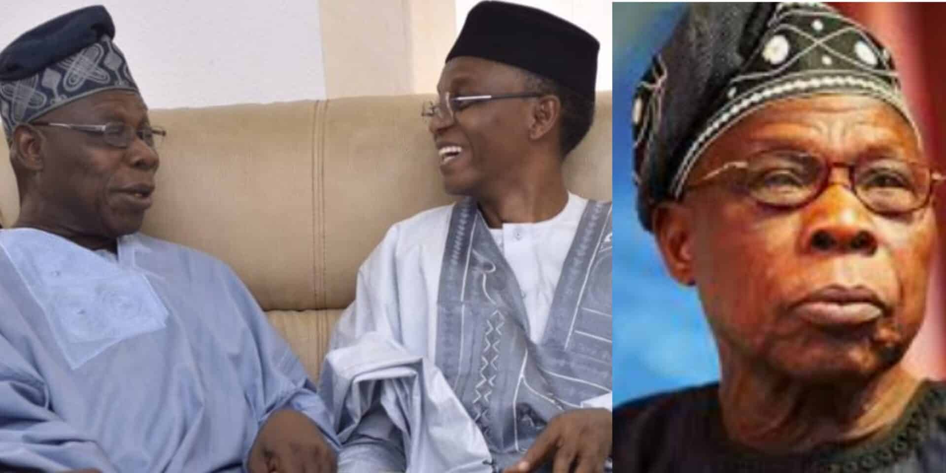 Obasanjo: El-Rufai lacked maturity to succeed me as President