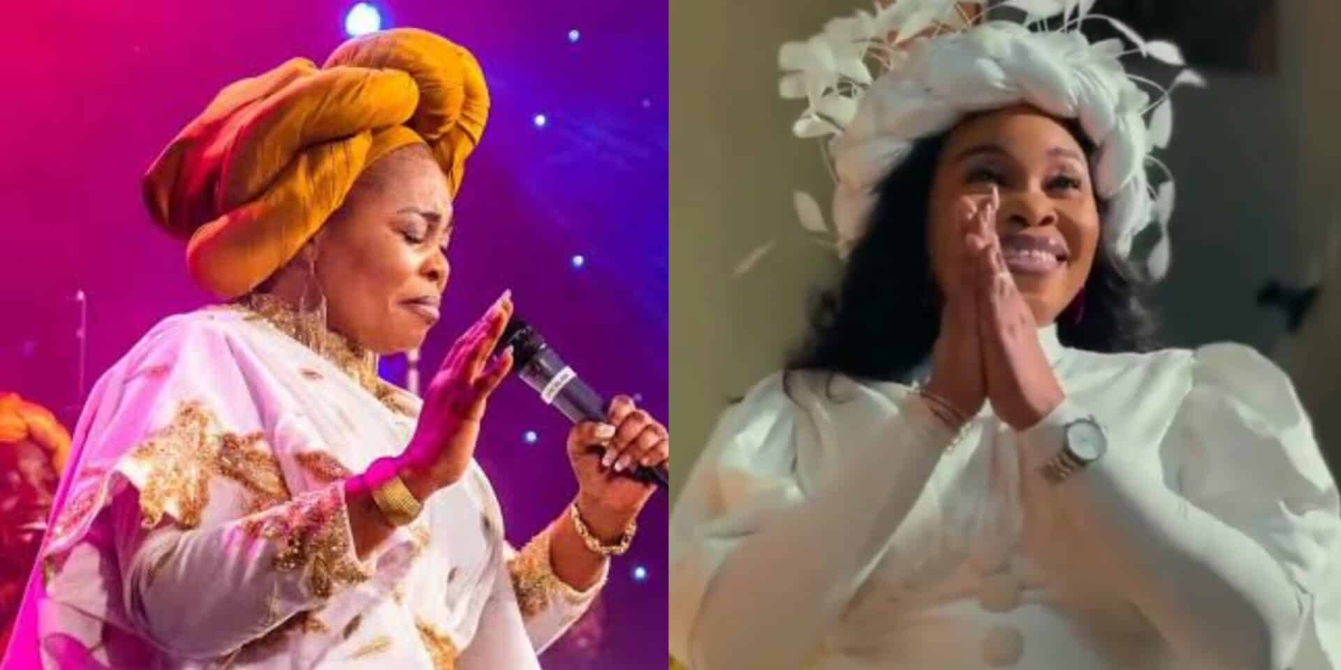 Tope Alabi celebrates 55th birthday with heartfelt praise and thanksgiving to God