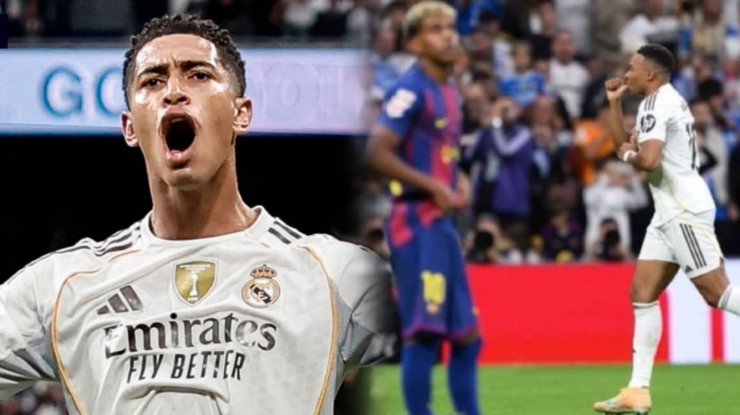 El Clásico: Real Madrid edge Barcelona in high-intensity clash at Bernabéu
