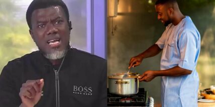 Cooking isn't gender role, even in the Bible, Jacob cooked for his family – Reno Omokri