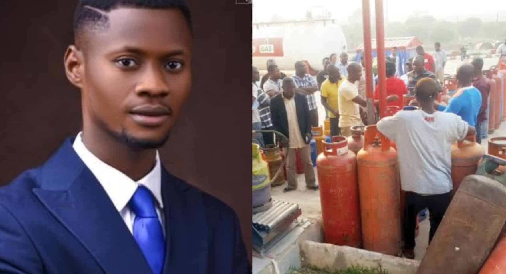 Man calls for protest against cooking gas marketers