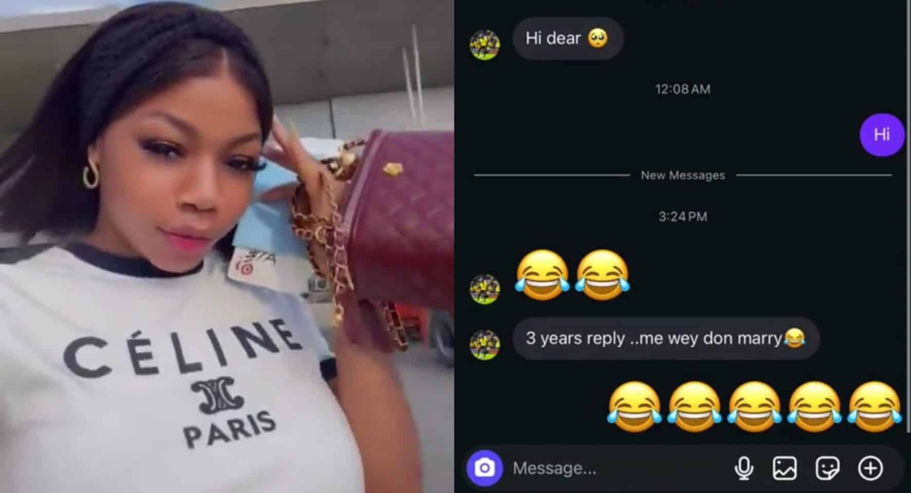 3 years later, lady finally replies a man’s DM — His hilarious response goes viral