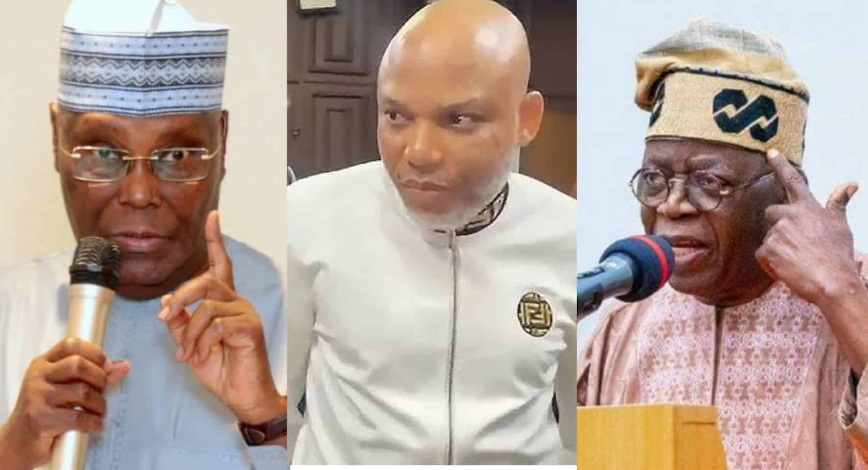 Just-In: Atiku urges Tinubu, FG to release Nnamdi Kanu immediately