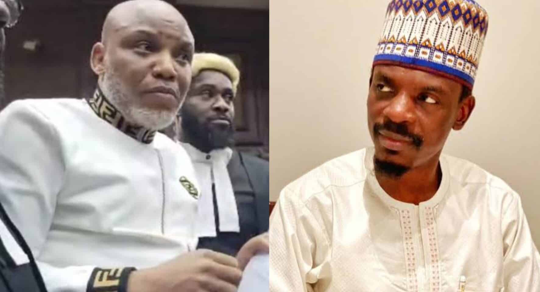 It’s a grave betrayal to call for Nnamdi Kanu’s release – Ex-presidential aide