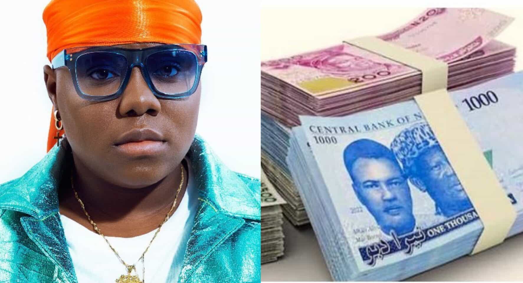 Singer Teni reveals why she can't give people money on friday