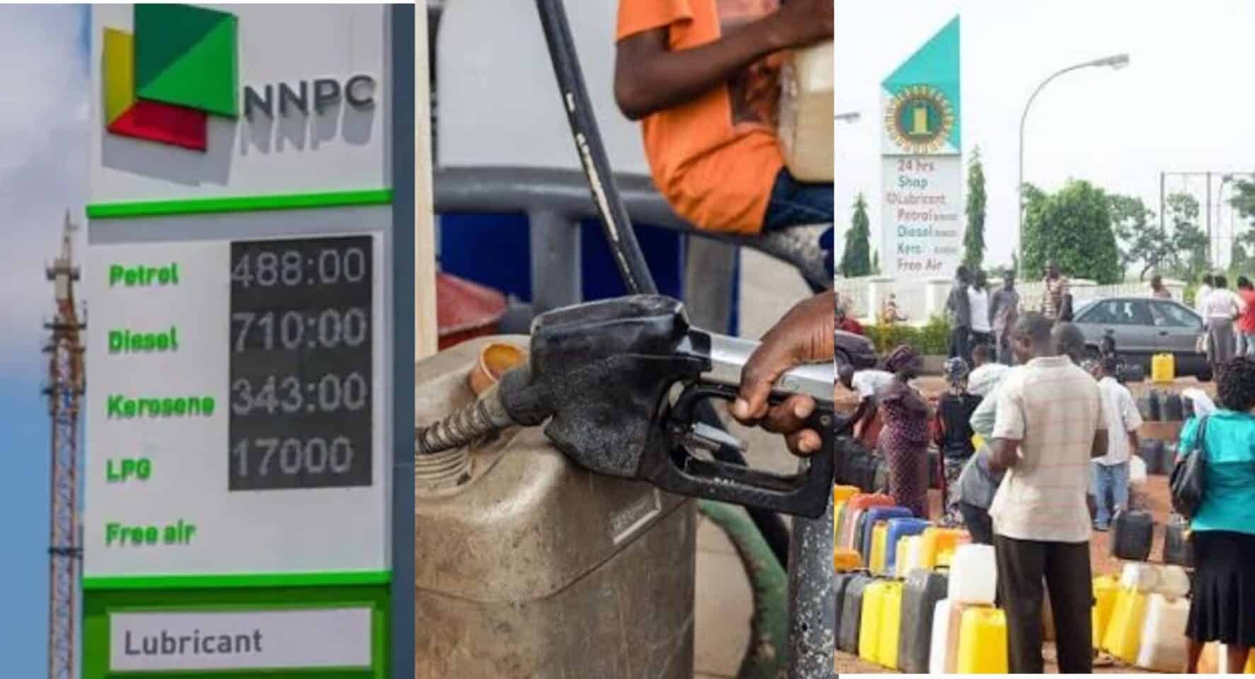 Breaking: NNPCL increases petrol price