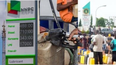 Breaking: NNPCL increases petrol price