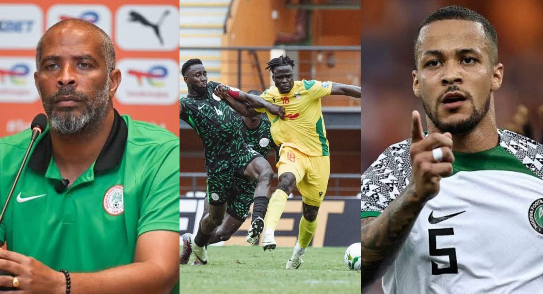 2026 WCQ: Ekong benched as Super Eagles reveal starting XI against Benin