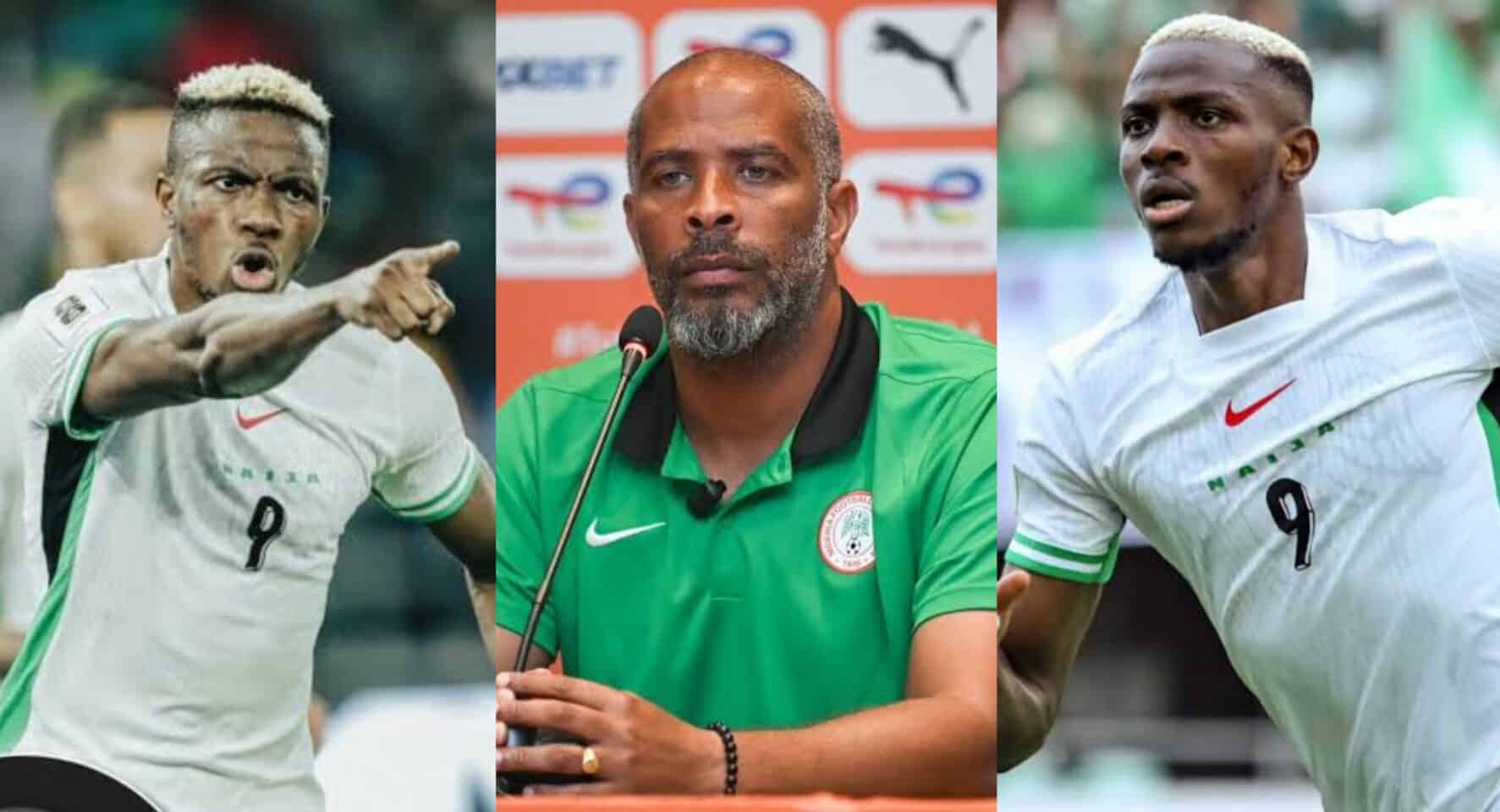 Victor Osimhen is the best striker in the world - Coach Eric Chelle