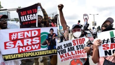 Man, family declared wanted for filming 2020 #EndSARS shooting