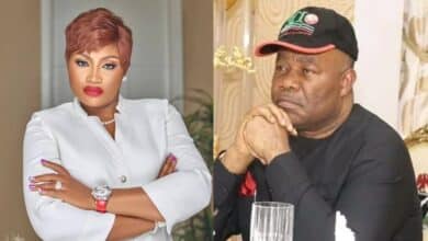 Godswill Akpabio’s sister-in-law accuses Senate President, threatens to expose him
