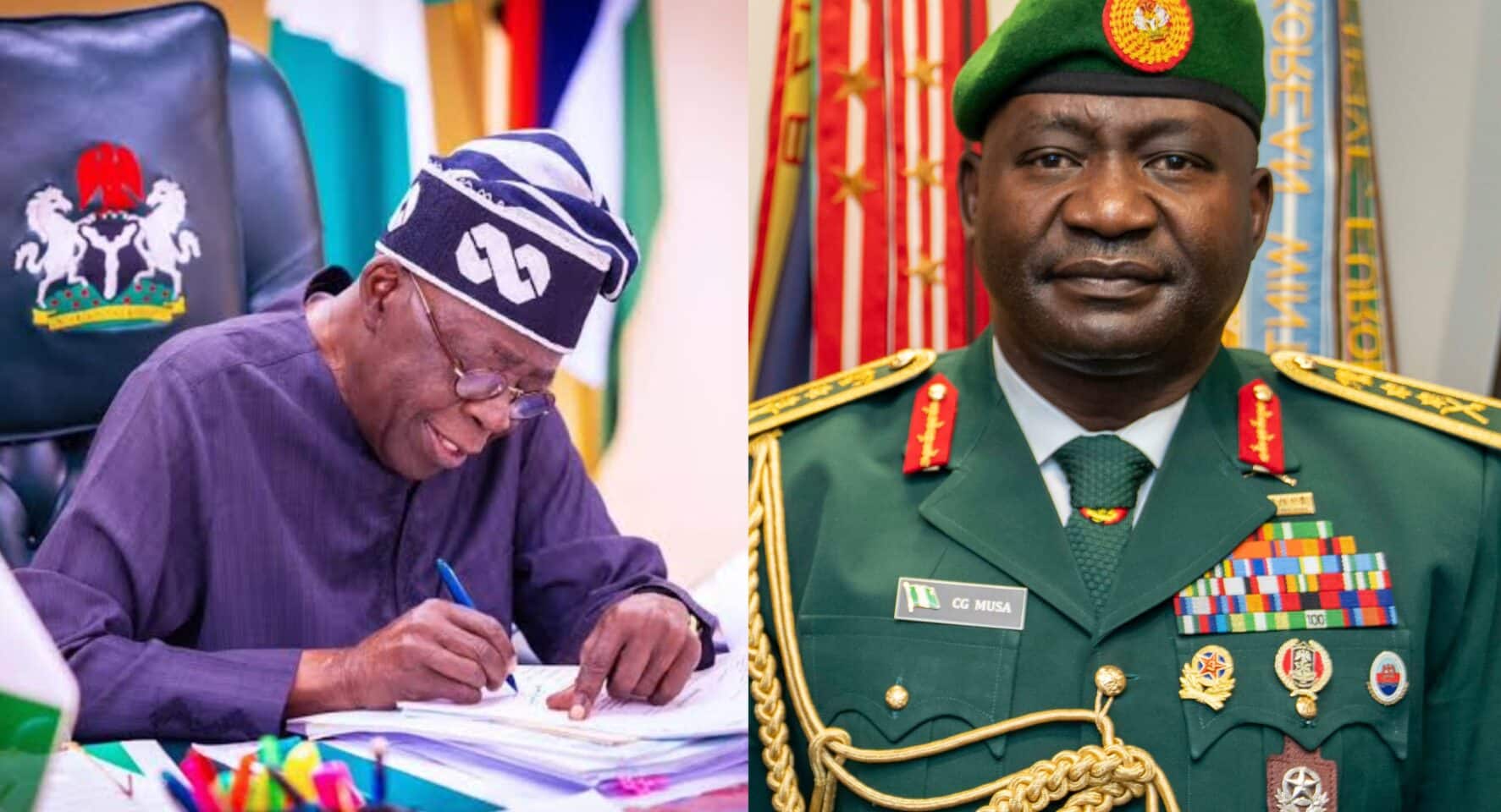 BREAKING: Tinubu sacks Chief of Defence Staff, Gen. Christopher Musa