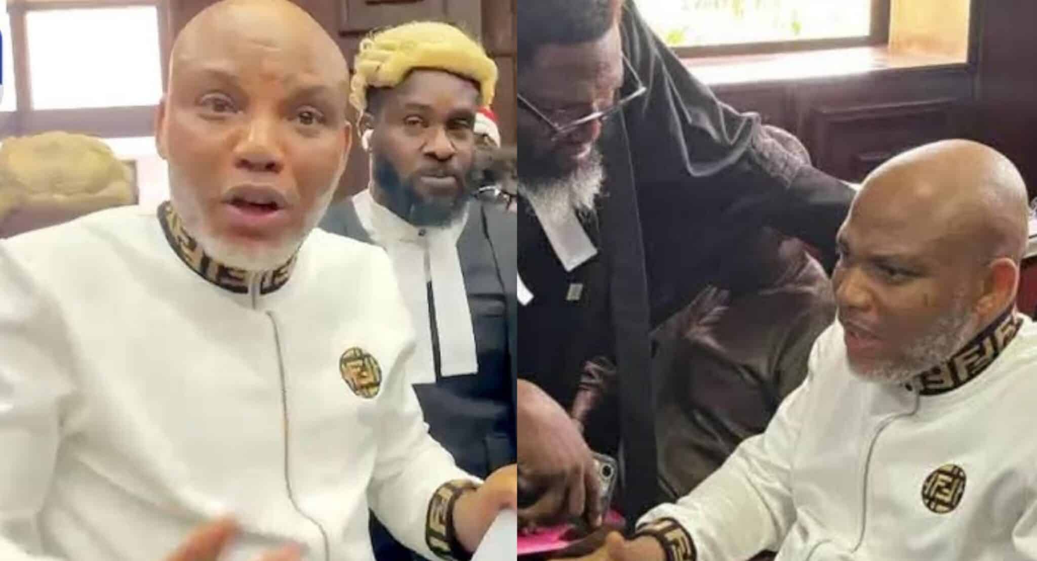 "I've gone through my case file, there's no charge against me" - Nnamdi Kanu