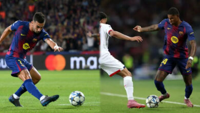 Barcelona stunned as PSG snatch late Champions League win