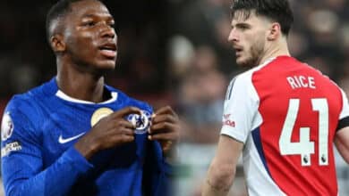 Carragher picks Rice over Caicedo as EPL best midfielder