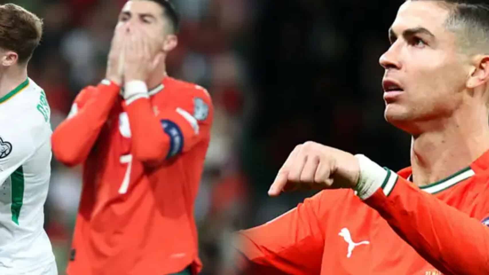 Cristiano Ronaldo spared criticism after penalty miss in Portugal vs Ireland