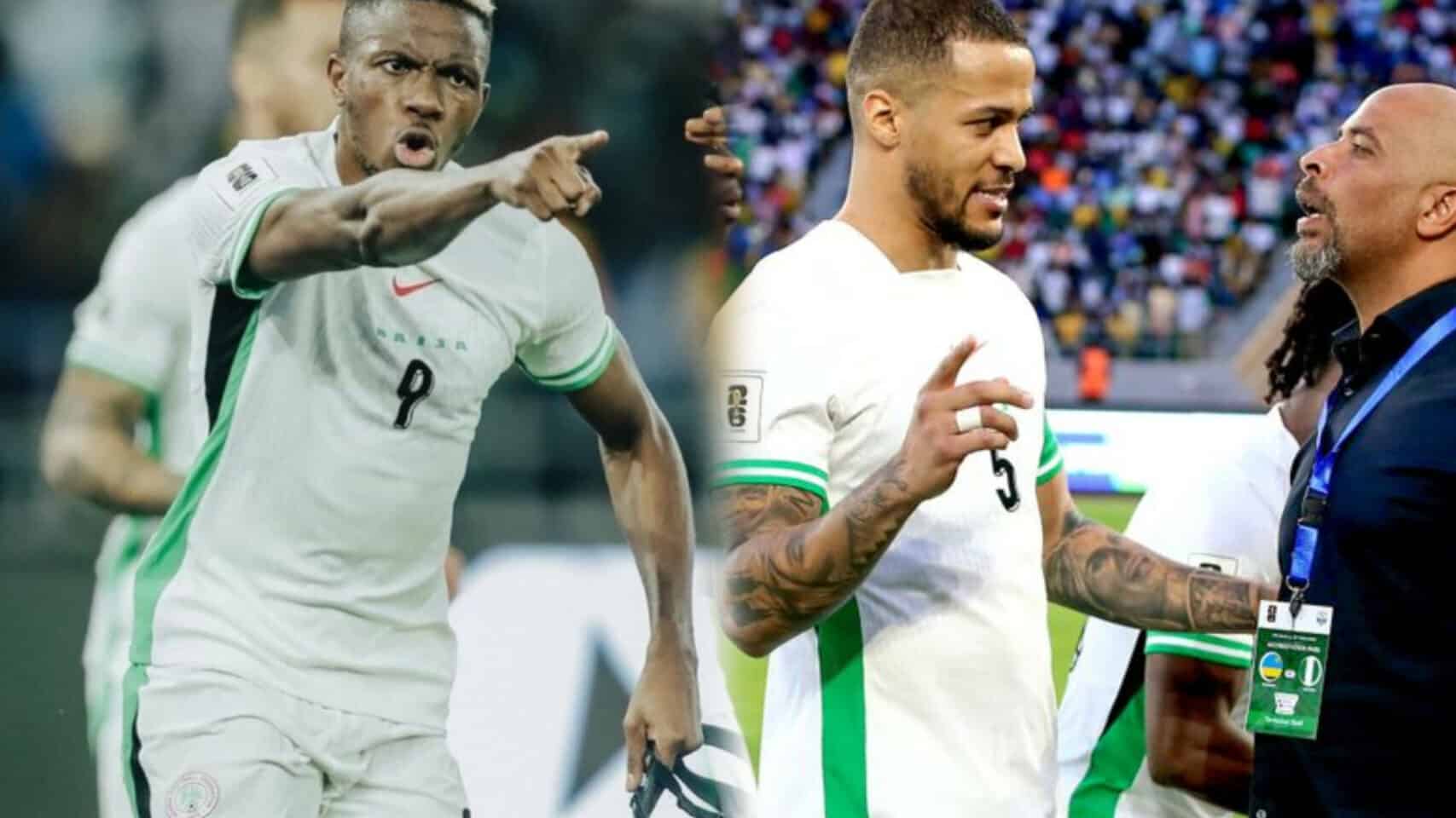 Osimhen hails Troost-Ekong’s leadership despite reduced playing time