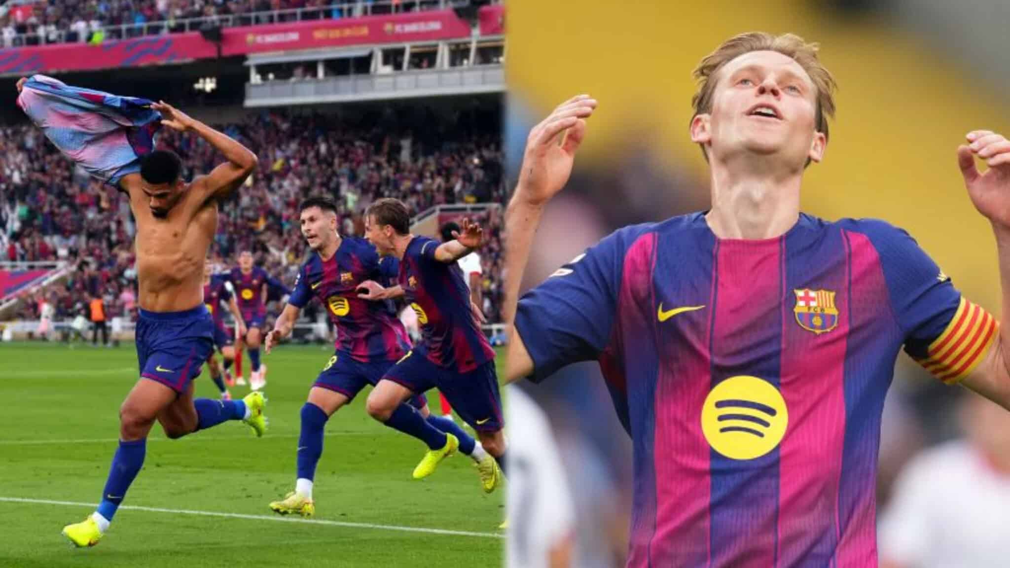 Araujo’s last-gasp goal lifts Barcelona over Girona