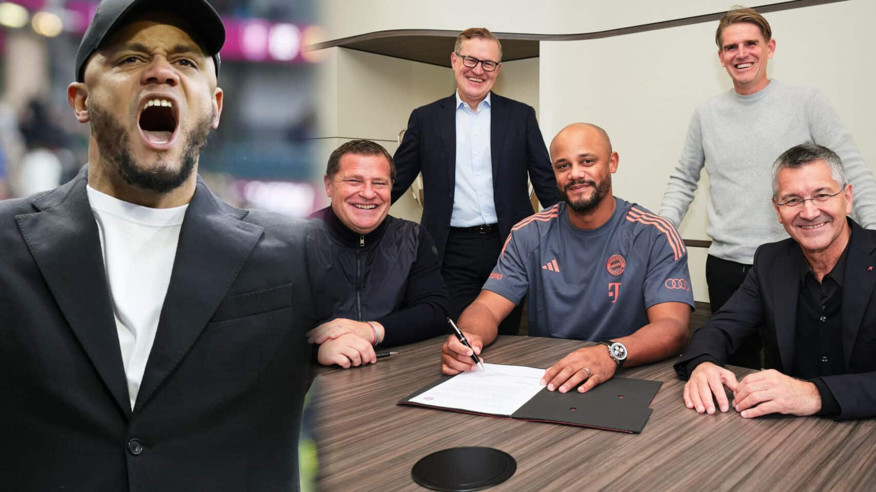 Kompany pens new Bayern deal until 2029