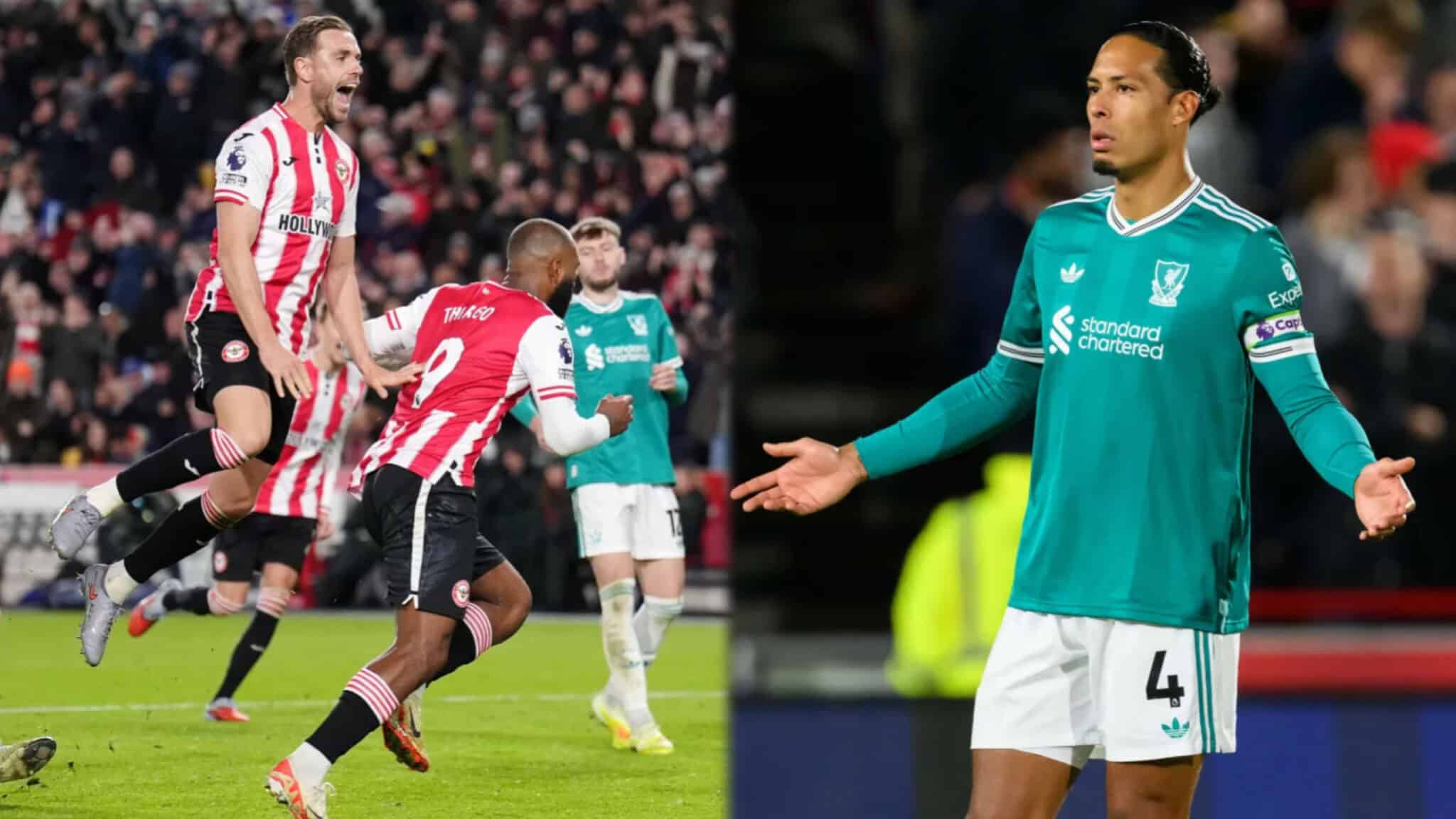 Brentford compound Liverpool’s woes with fourth straight league defeat