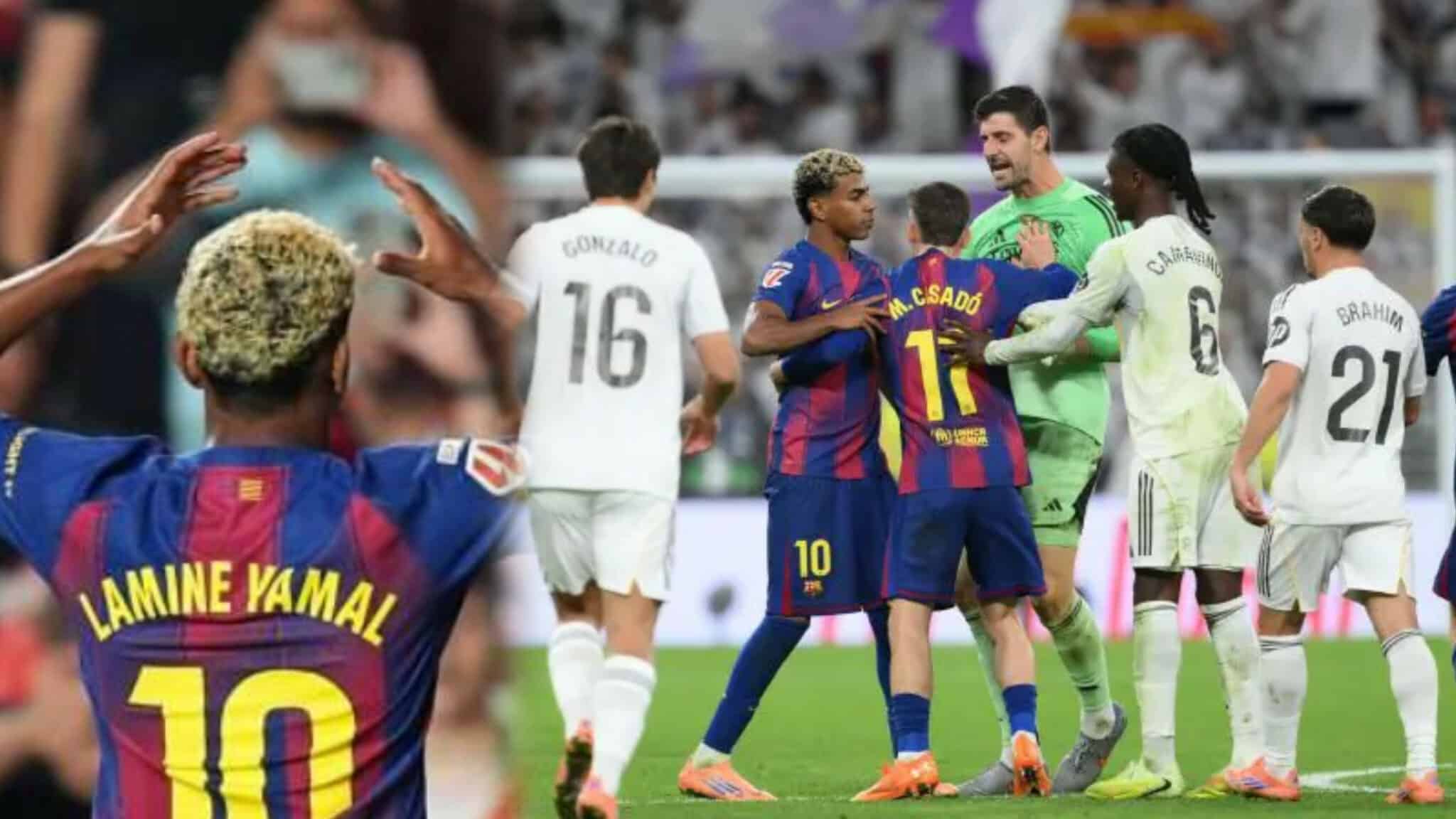 'They're just words' - Real Madrid star defends Lamine Yamal after El Clasico fallout