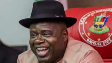 JUST IN: Bayelsa Governor Douye Diri resigns form PDP, set to join APC