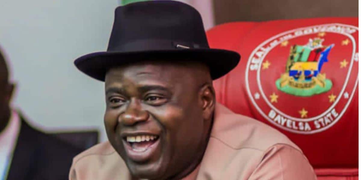 JUST IN: Bayelsa Governor Douye Diri resigns form PDP, set to join APC