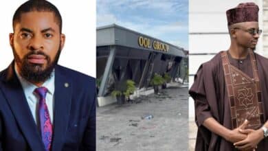 Deji Adeyanju throws shades at Ola of Lagos following demolition of his car showroom