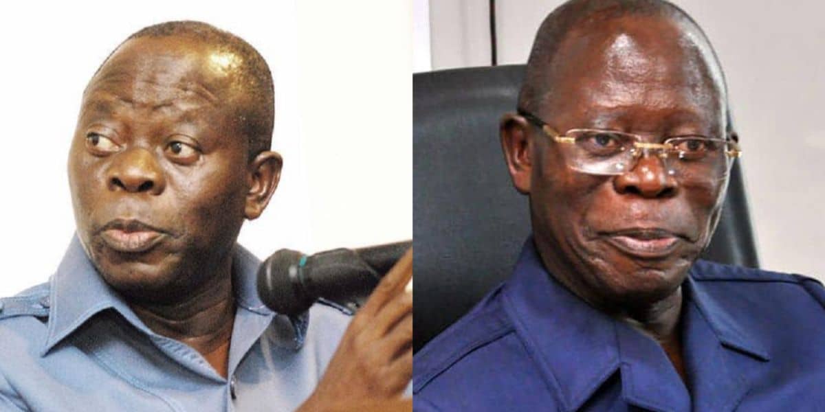"Let's stop rigging election and arming thugs" - Oshiomhole to politicians