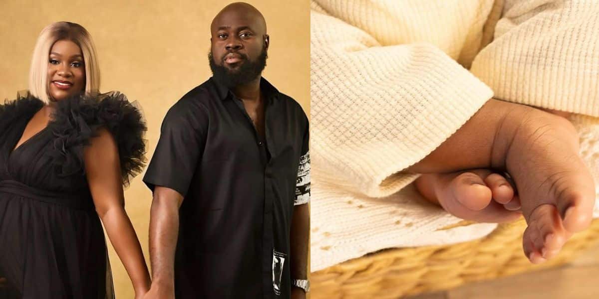 Lasisi Elenu and wife Nonso welcomes second child, River Elroi