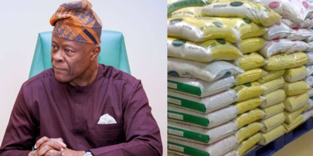 "Rice drops from ₦120k to ₦80k, Tinubu's reform is working" - Wale Edun