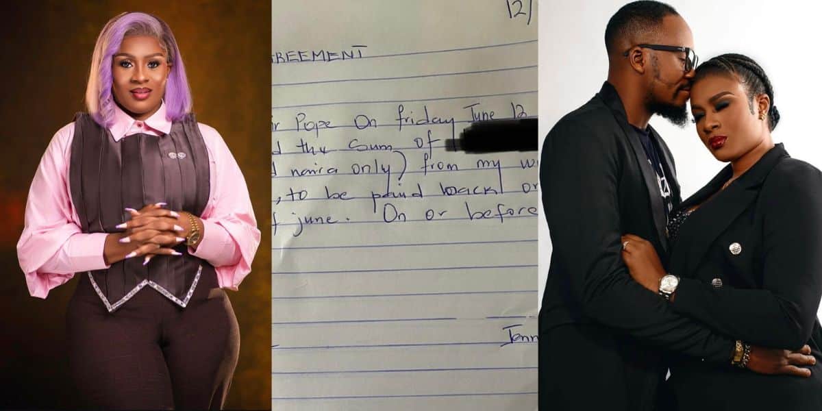 Late Junior Pope’s hilarious note to his wife while borrowing money surfaces