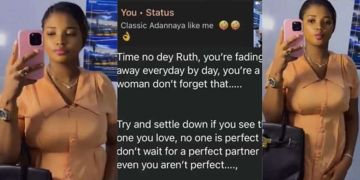 Lady shares heartbreaking message from married ex who mocked her for being single