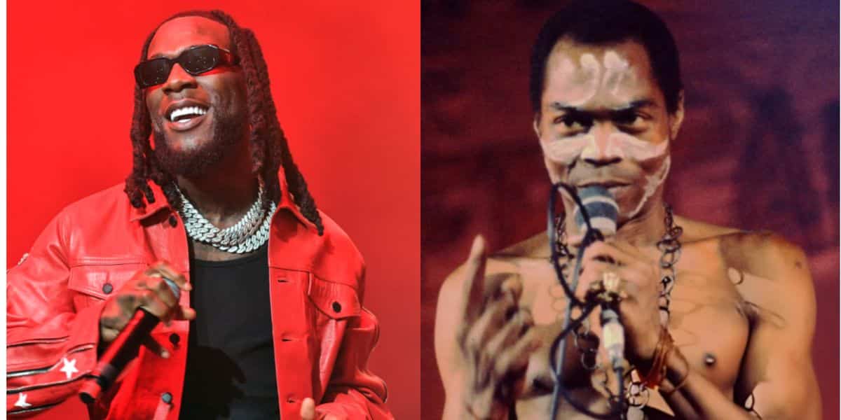 "Fela Kuti is the only one greater than me" - Burna Boy declares