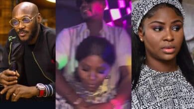2Baba Idibia crowns wife Natasha his 'African queen' at club outing