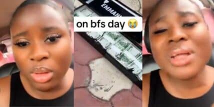 Vendor calls out ladies for not gifting their men on boyfriend day