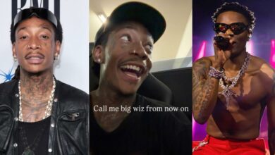 "Call me Big Wiz from now on" - American rapper, Wiz Khalifa hijacks Wizkid's trademark name