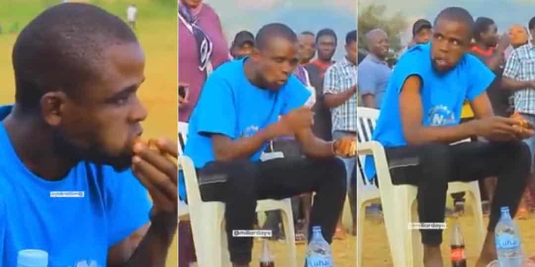 Wife dumps man for eating too much, he becomes rich from same skill