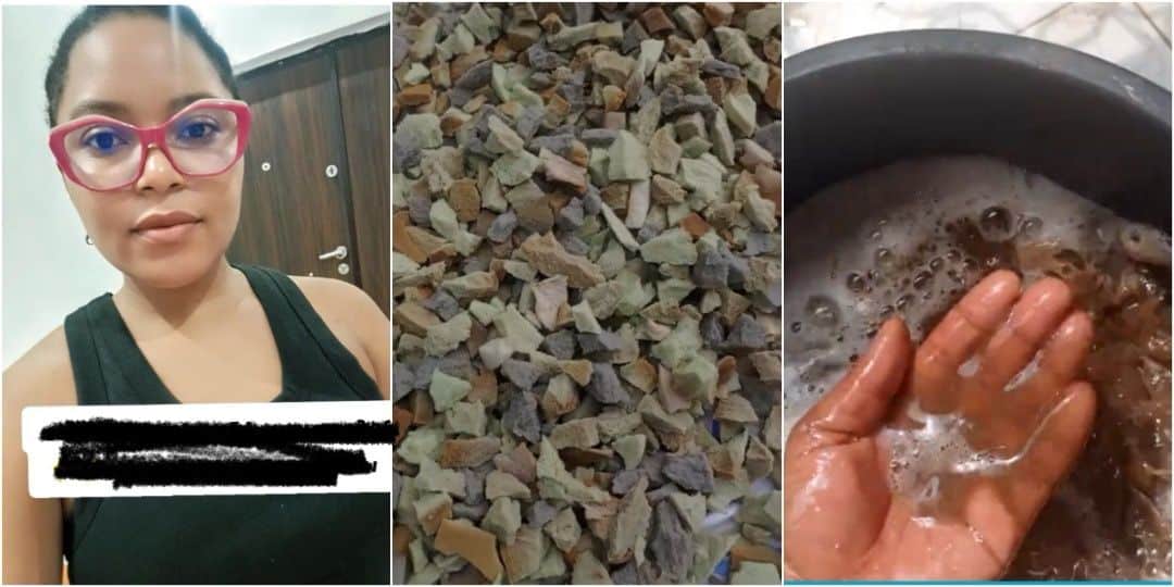 Cameroonian lady who bought pillow in Nigeria shares what she found inside