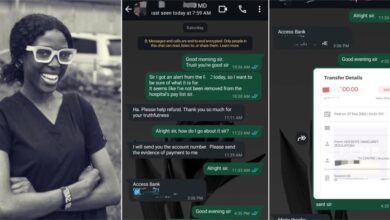 Lady mistakenly paid by former employer, hands back money despite being broke