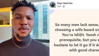 Nigerian man slams men who choose wife solely based on 'big yansh'